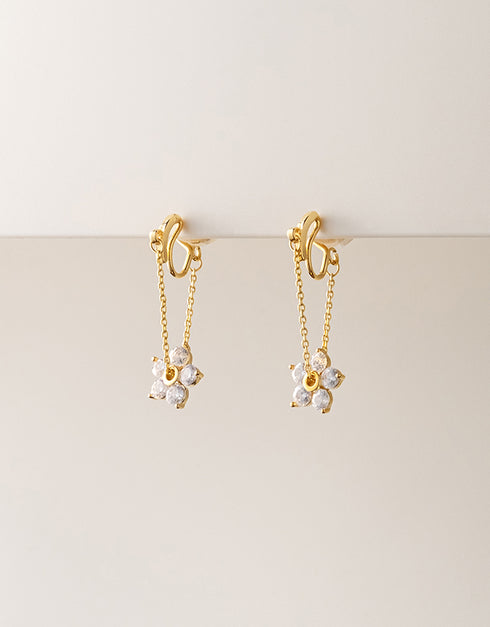 ASTER EARRINGS GOLD