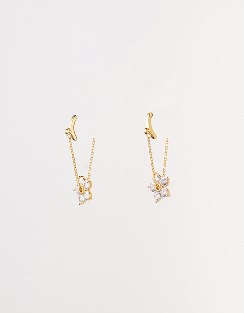 ASTER EARRINGS GOLD