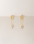 ASTER EARRINGS GOLD