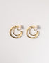 AURA HOOP EARRING GOLD