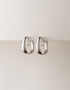 LIORA HOOP EARRINGS SILVER
