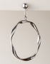 ZORA HOOP EARRINGS SILVER