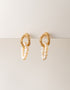 ESTHER PEARL EARRINGS GOLD
