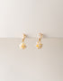 PERLA PEARL EARRINGS GOLD
