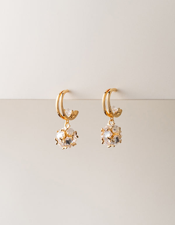 SOLARA EARRINGS GOLD