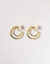 AURA HOOP EARRING GOLD