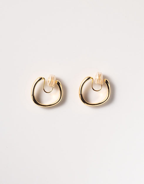 LIORA HOOP EARRINGS GOLD