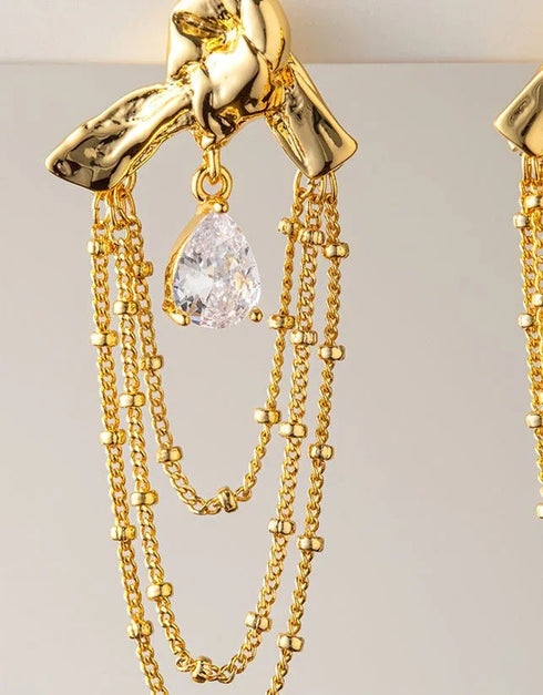 ANDROMEDA EARRING GOLD - ESTELA