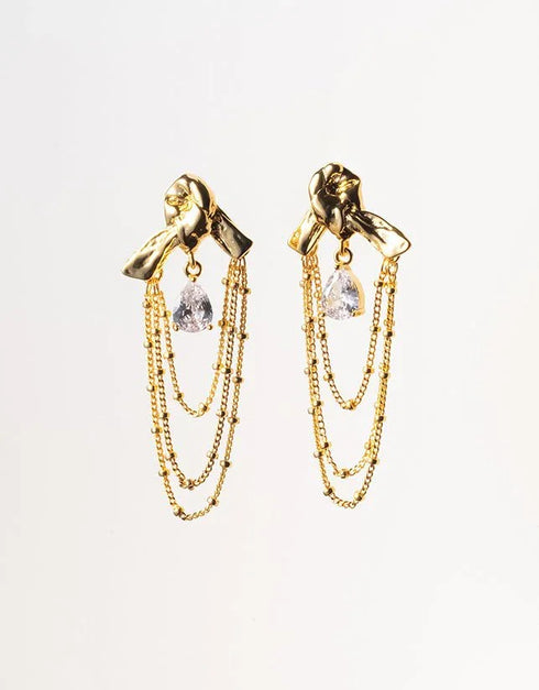 ANDROMEDA EARRING GOLD - ESTELA