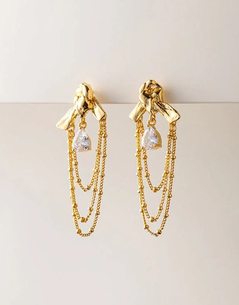 ANDROMEDA EARRING GOLD - ESTELA