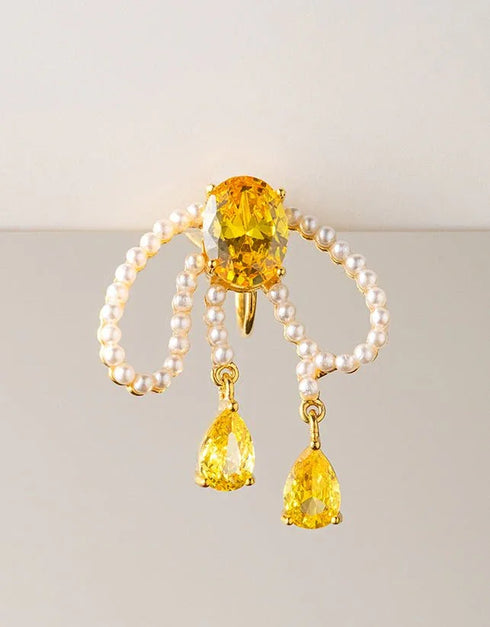 ASTRID EARRING GOLD - ESTELA