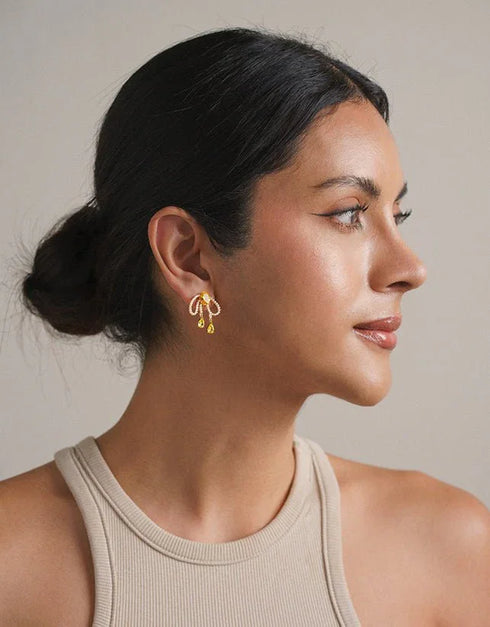 ASTRID EARRING GOLD - ESTELA