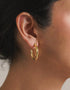 AURA HOOP EARRING GOLD - ESTELA