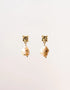 NERELLE PEARL EARRING GOLD - ESTELA