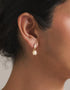 PERLA PEARL EARRINGS GOLD - ESTELA