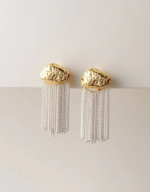 THALASSA EARRINGS GOLD - ESTELA